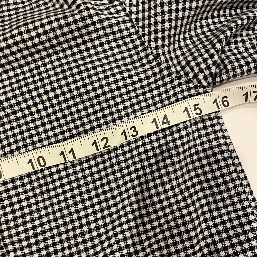 Plaid button down shirt